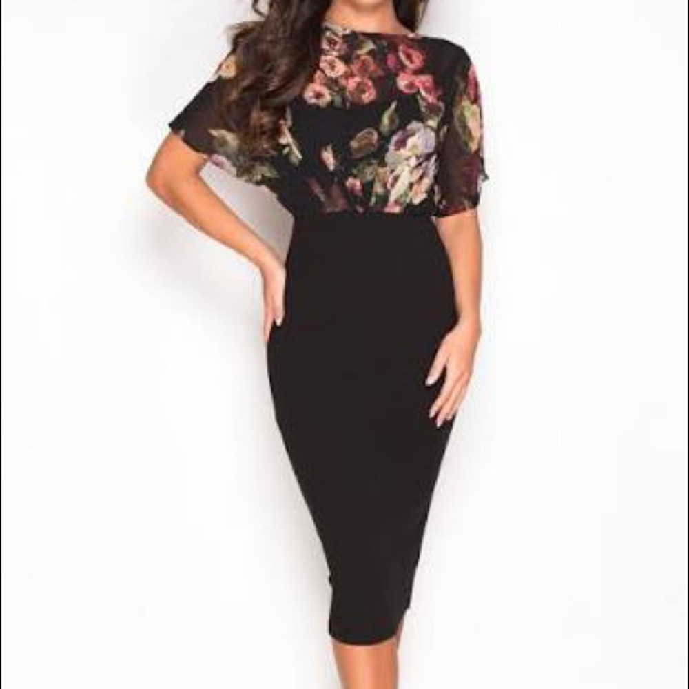 Girl In Mind SilkFred Autumn Batwing Dress Size 8
